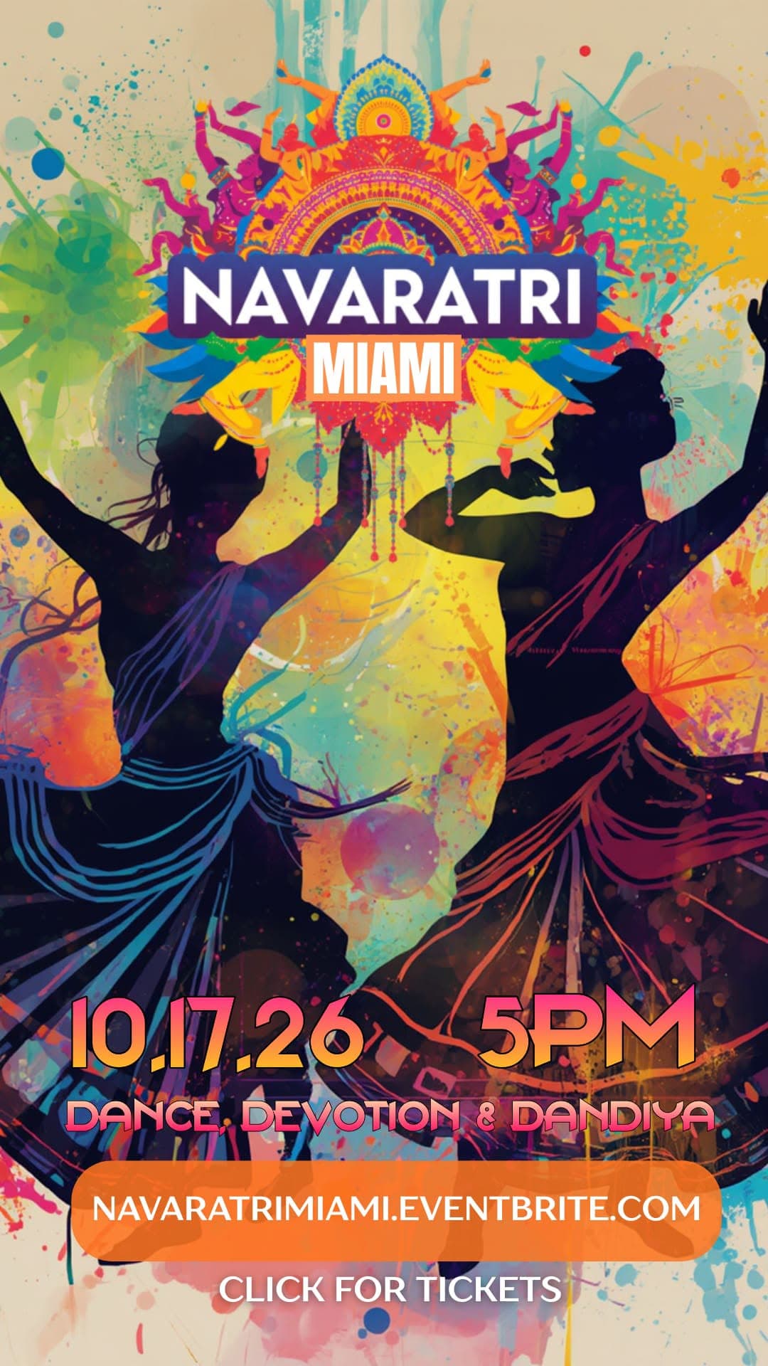 Flyer: Navaratri Miami, Navaratri Miami